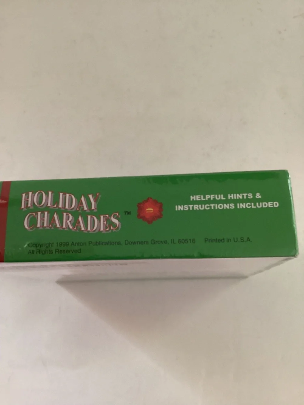 Holiday Charades Game ages 8 and up, 2 or more players
